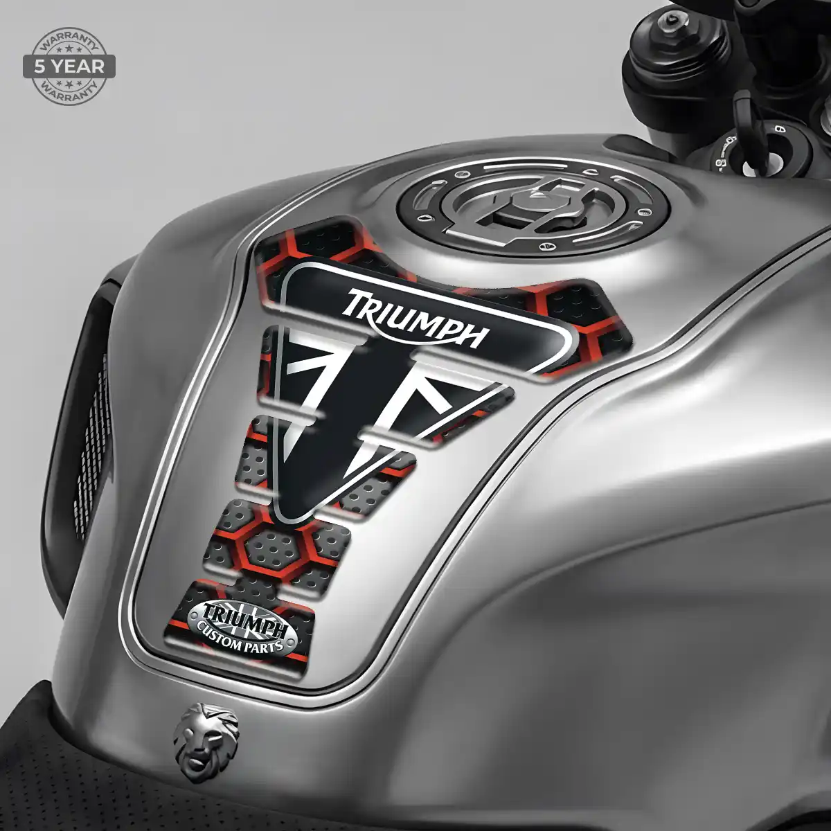 Triumph Tank Pad Sleek Style