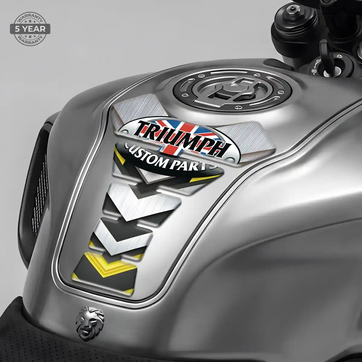 Triumph Tank Pads Fuse Elite Finish