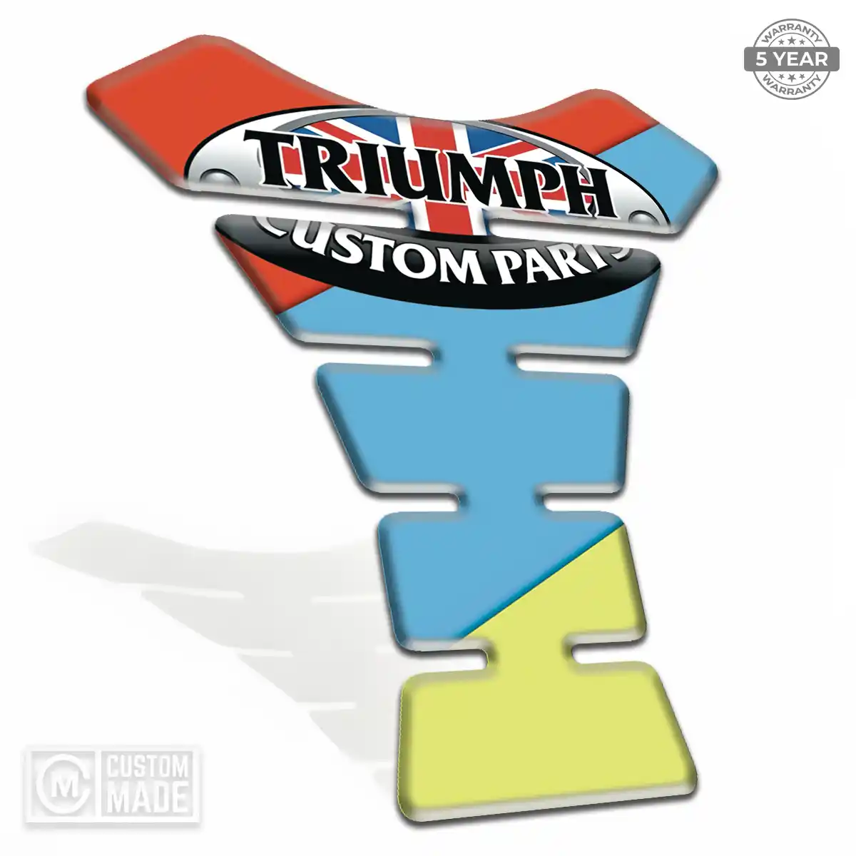 Triumph Tank Pads Fuse Motorbike Elite Finish