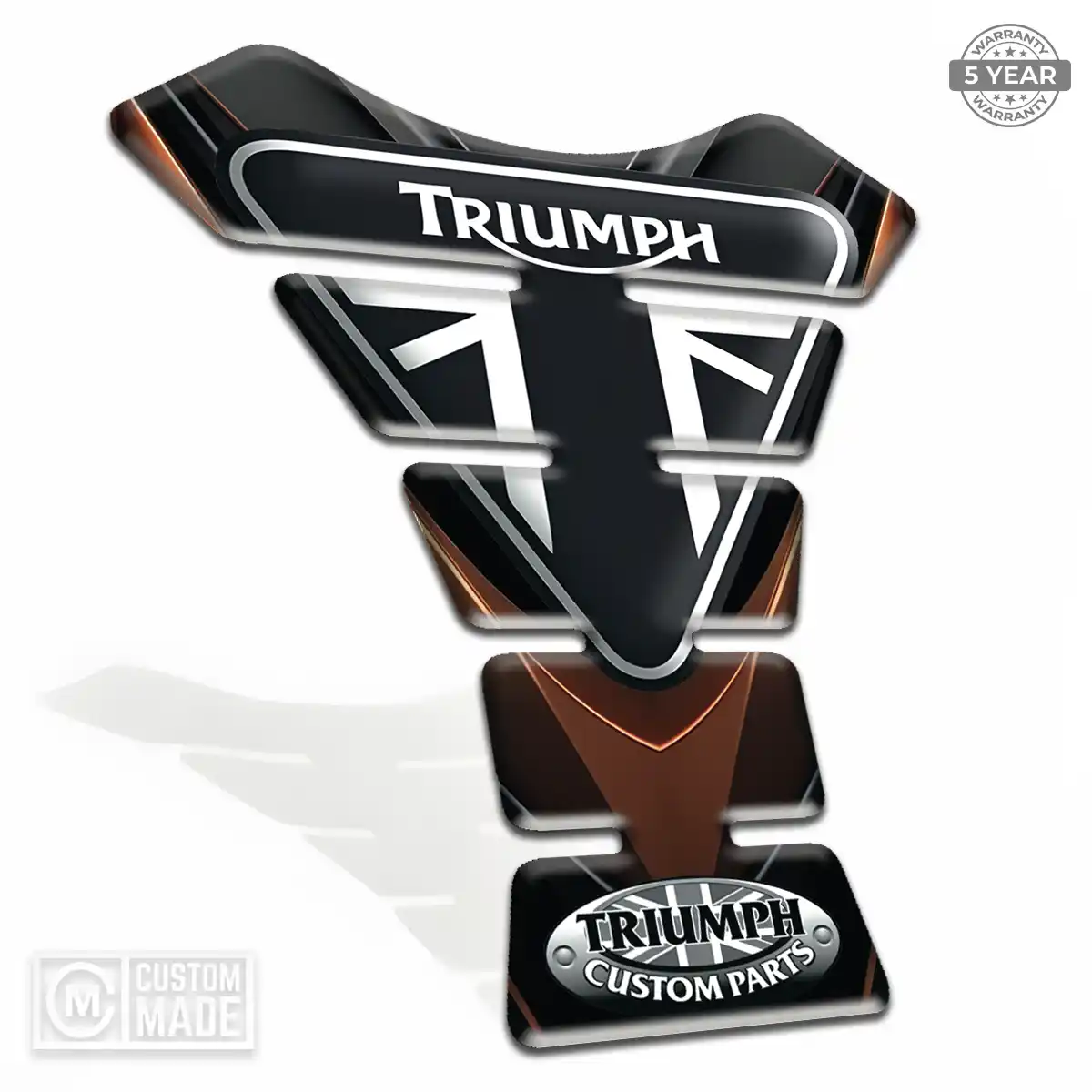 Triumph Tank Pads Fuse Motorbike Prestige Line