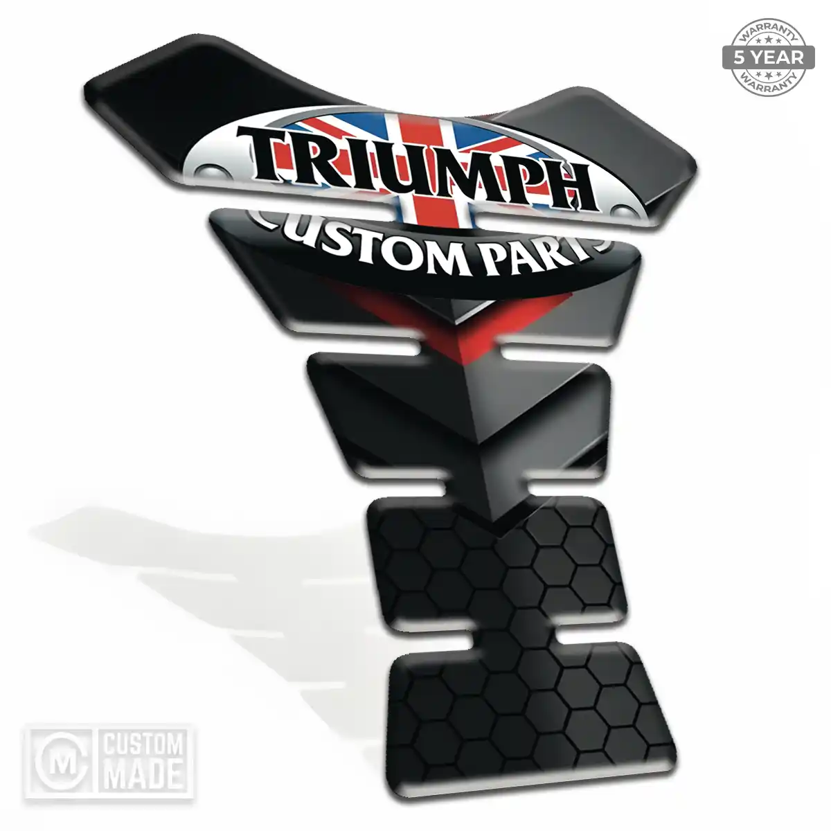 Triumph Tank Pads Fuse Motorbike Signature Grade