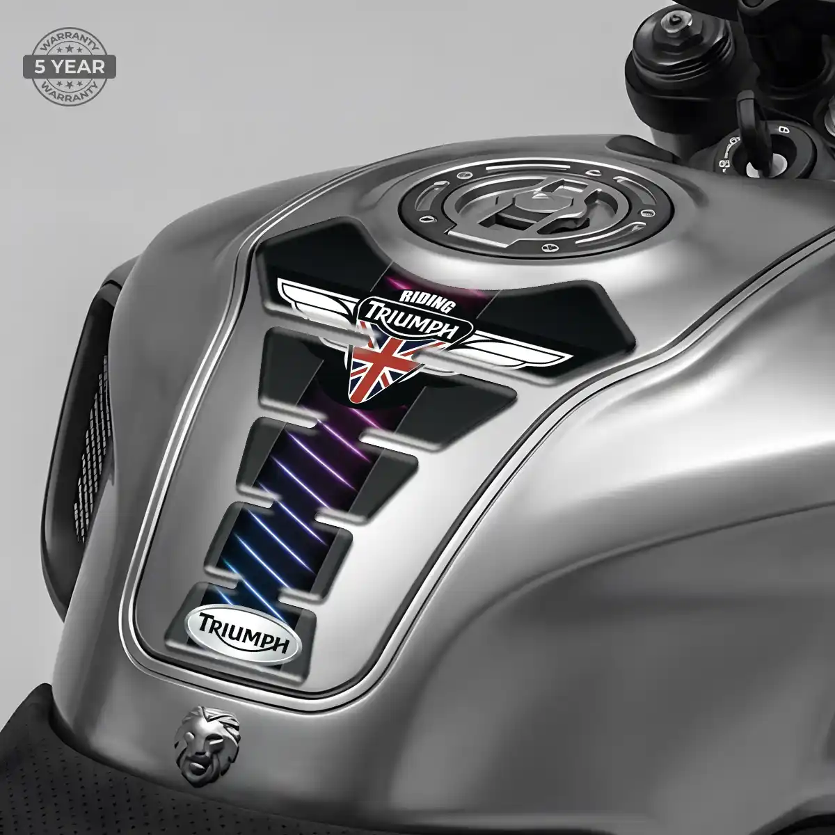 Triumph Tank Pads Fuse Motorcycle Deluxe Edition