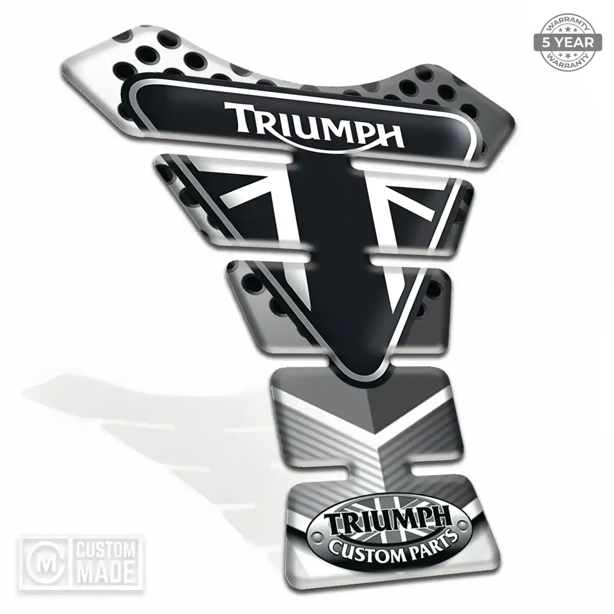 Triumph Tank Pads Fuse Motorcycle Superior Craft