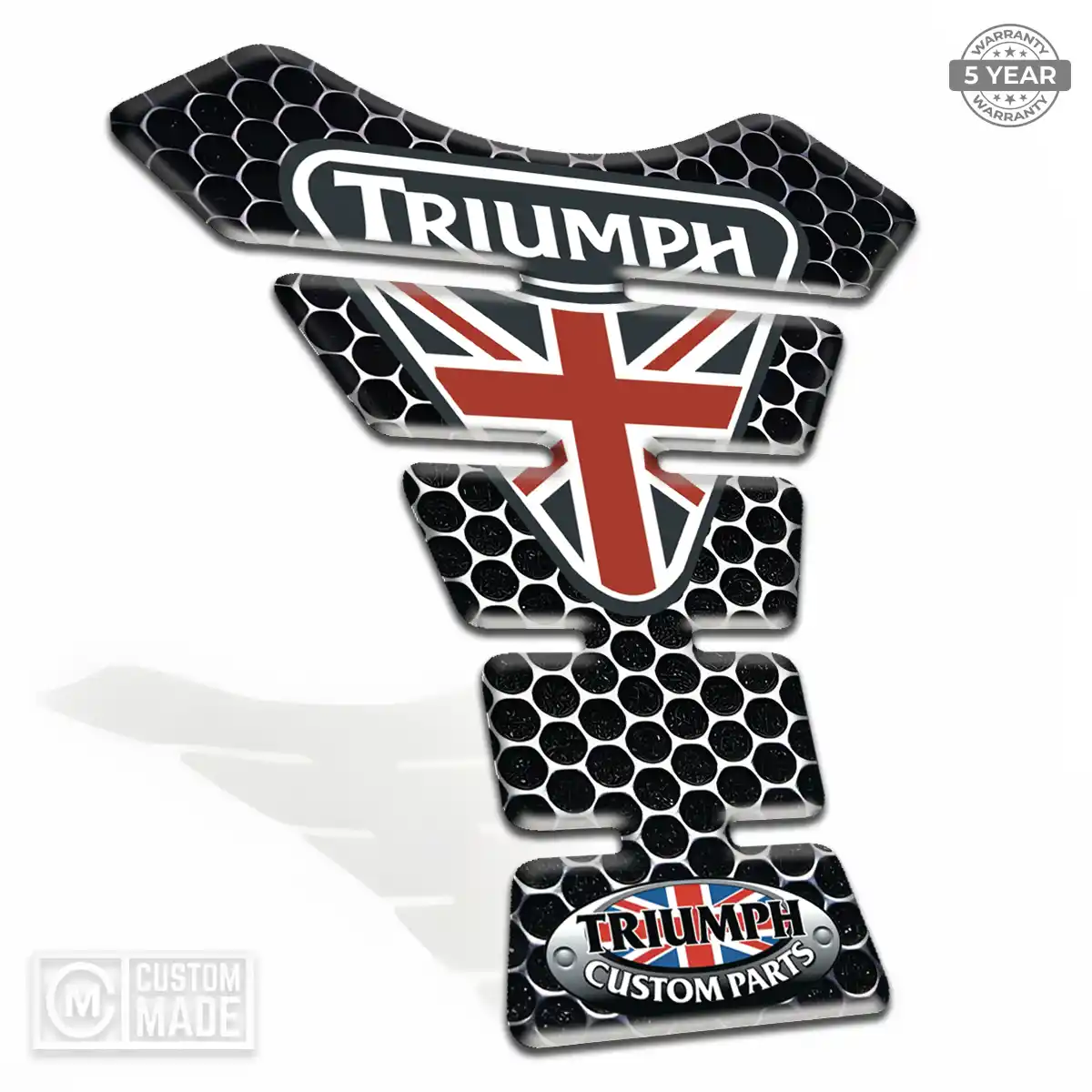 Triumph Tank Pads Fuse Prime Quality