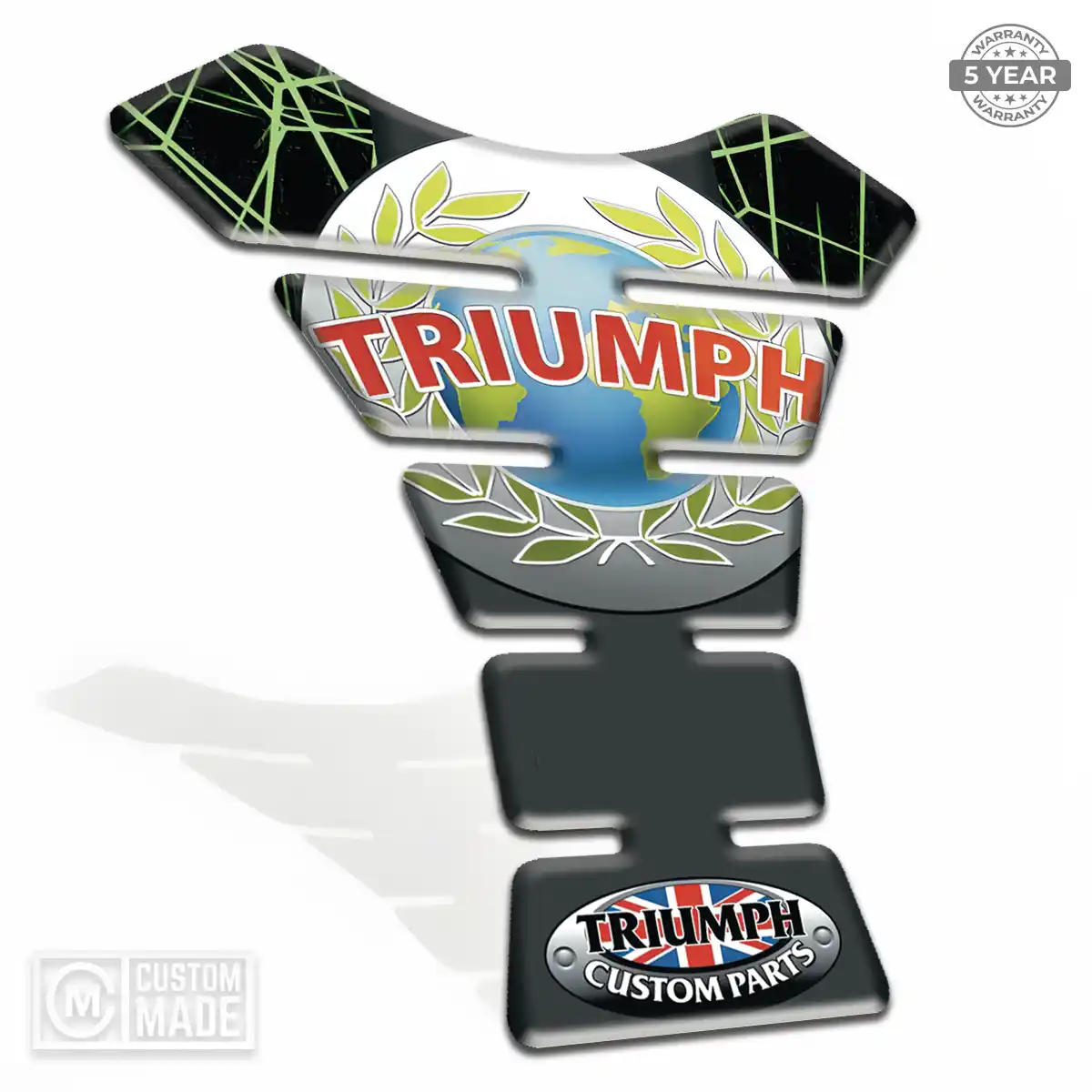 Triumph Tank Pads Fuse Refined Design