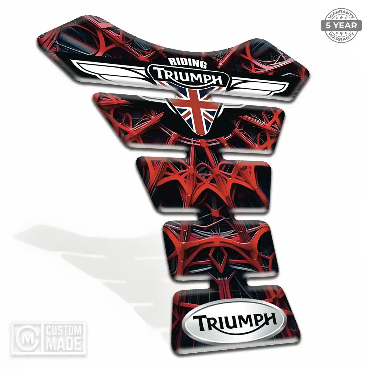 Triumph Tank Pads Guards Motorbike Deluxe Edition