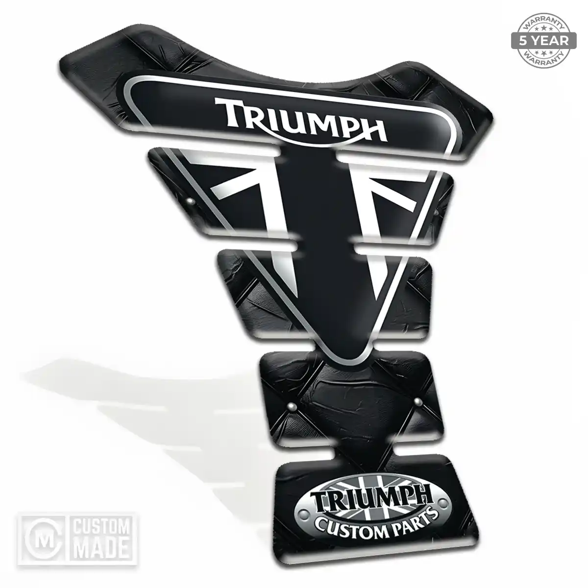 Triumph Tank Pads Guards Motorbike Sleek Style