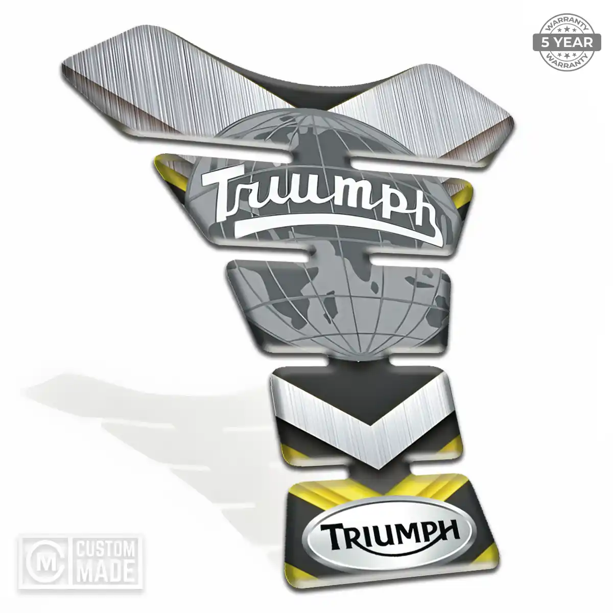 Triumph Tank Pads Guards Motorcycle Deluxe Edition