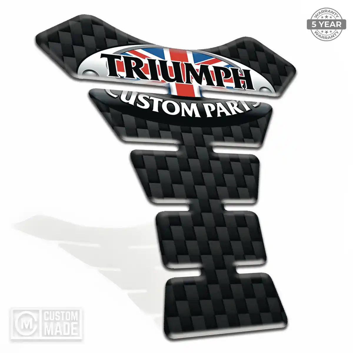 Triumph Tank Pads Guards Motorcycle Elite Finish