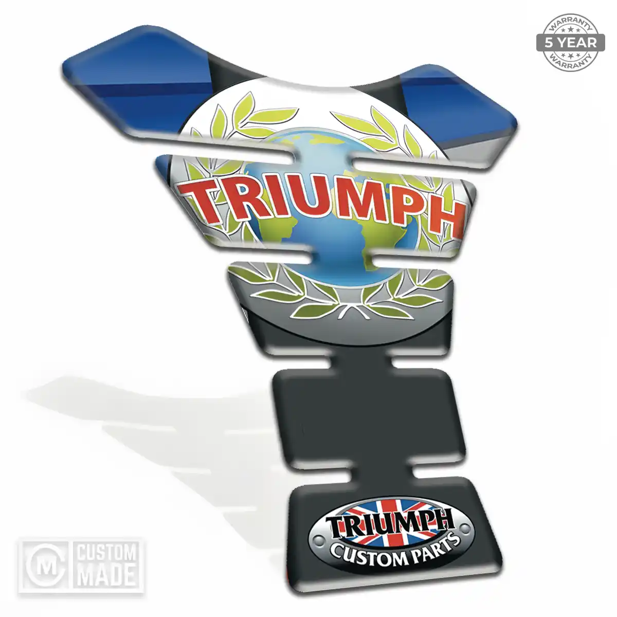 Triumph Tank Pads Motorbike Signature Grade