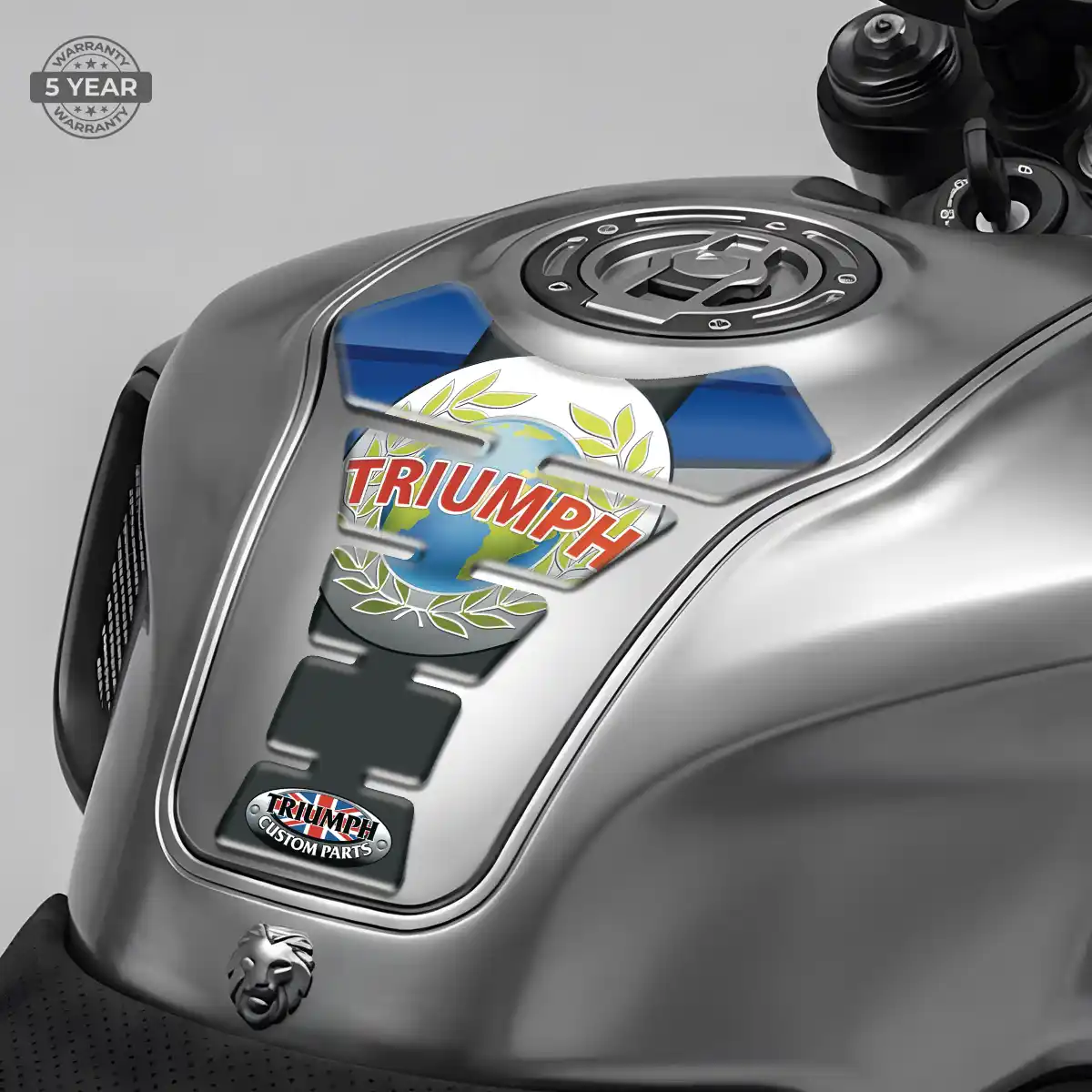 Triumph Tank Pads Motorbike Signature Grade