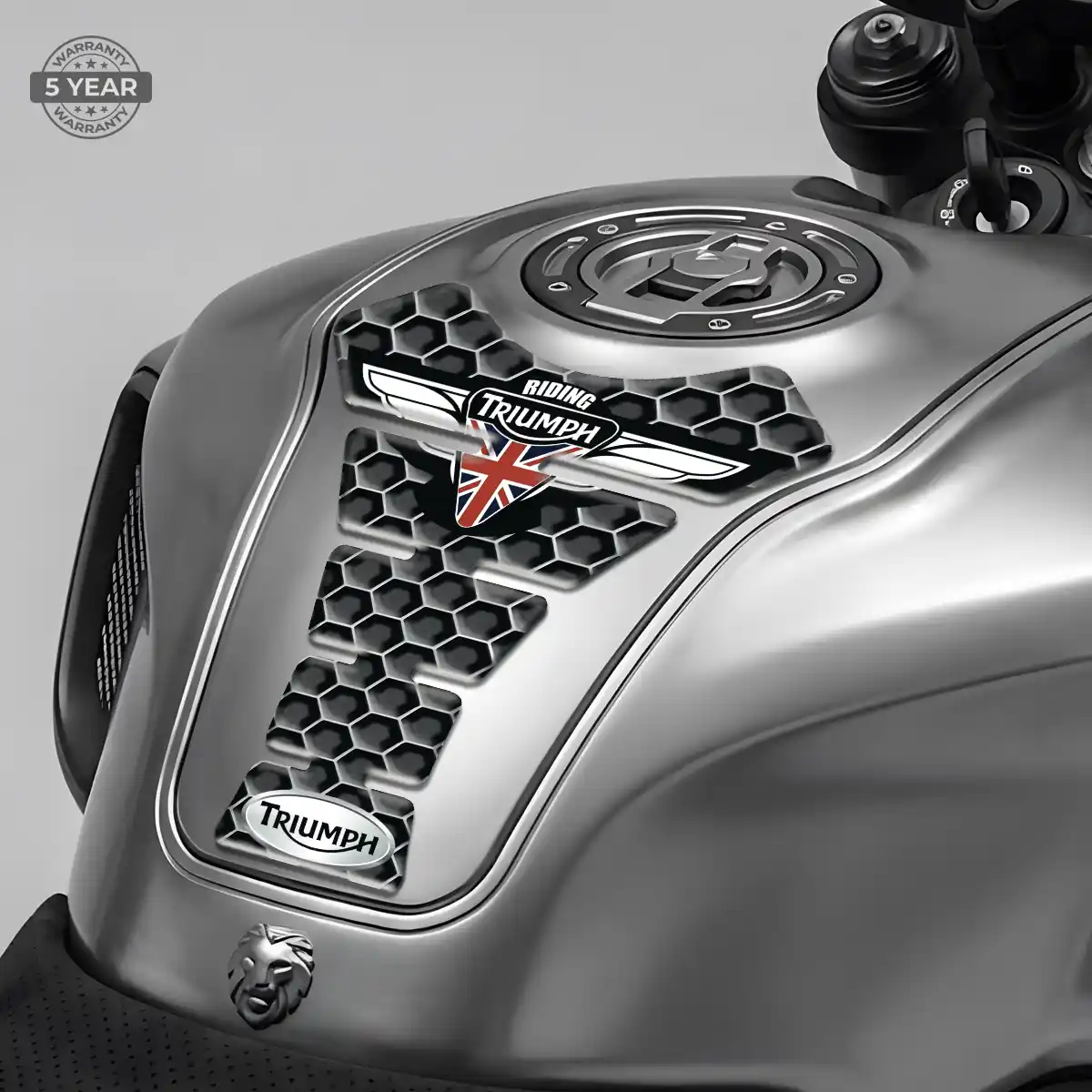Triumph Tank Pads Motorcycle Sleek Style
