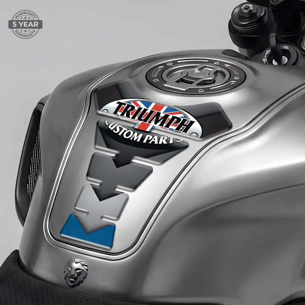 Triumph Tank Pads Protector Elite Finish