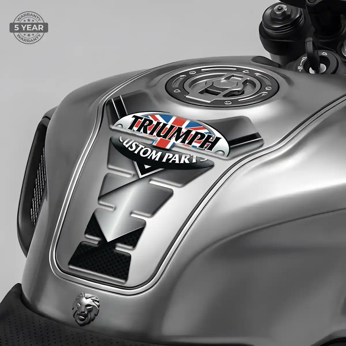 Triumph Tank Pads Protector Motorbike Elite Finish