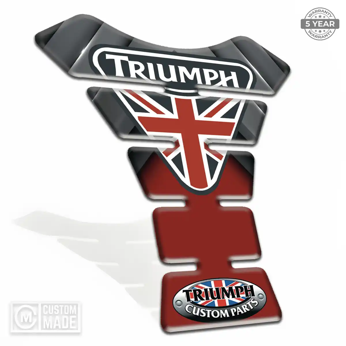 Triumph Tank Pads Protector Motorbike Prestige Line