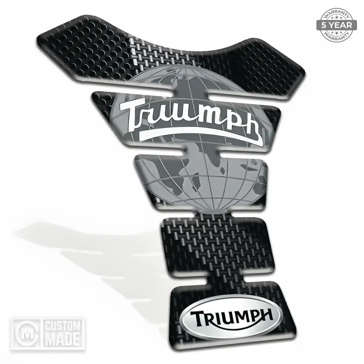 Triumph Tank Pads Protector Motorbike Refined Design