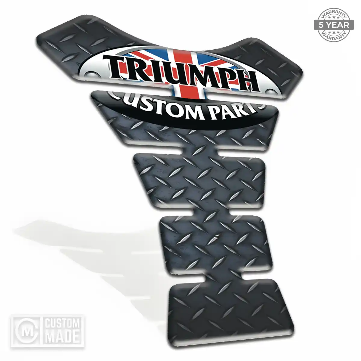 Triumph Tank Pads Protector Motorbike Signature Grade
