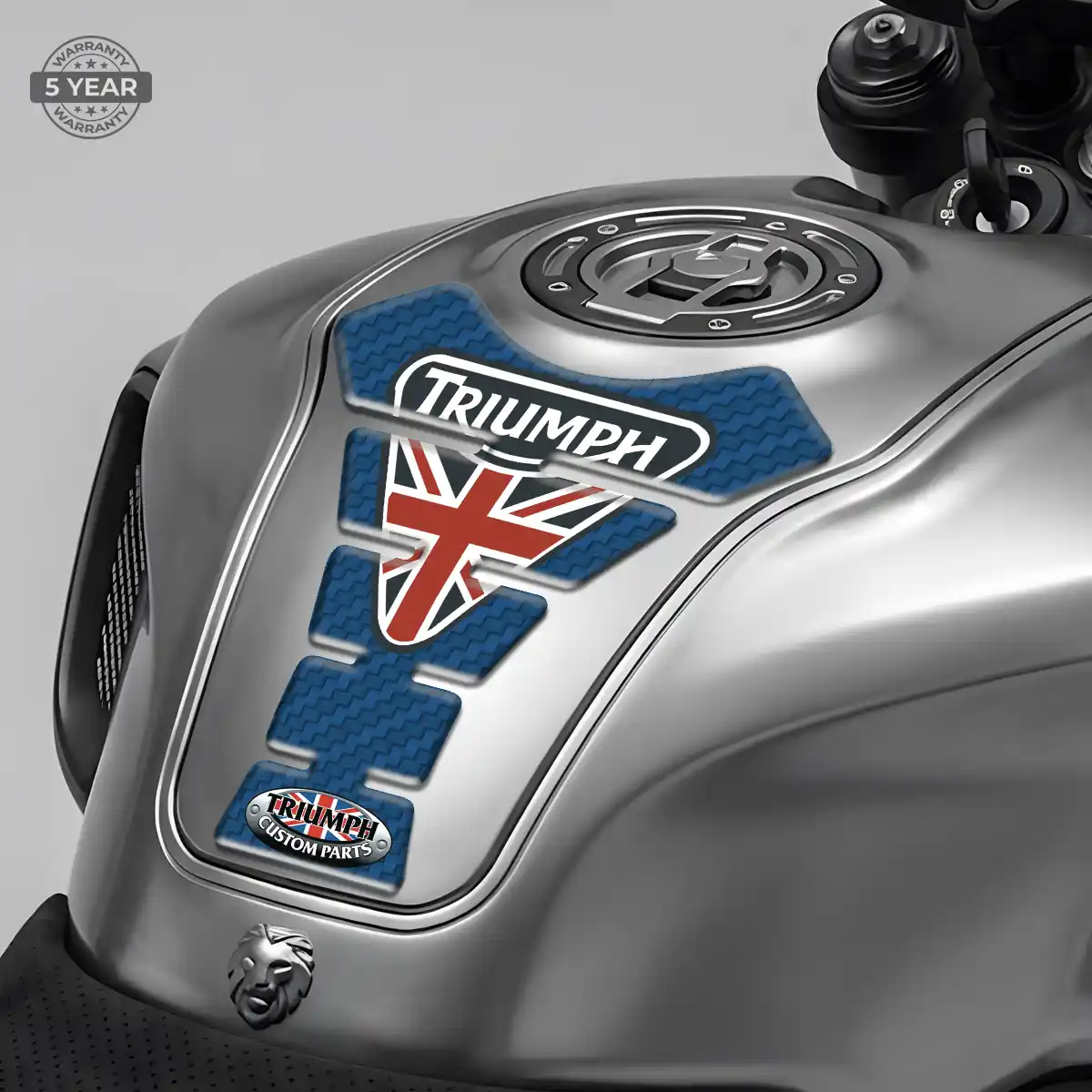Triumph Tank Pads Protector Motorcycle Deluxe Edition