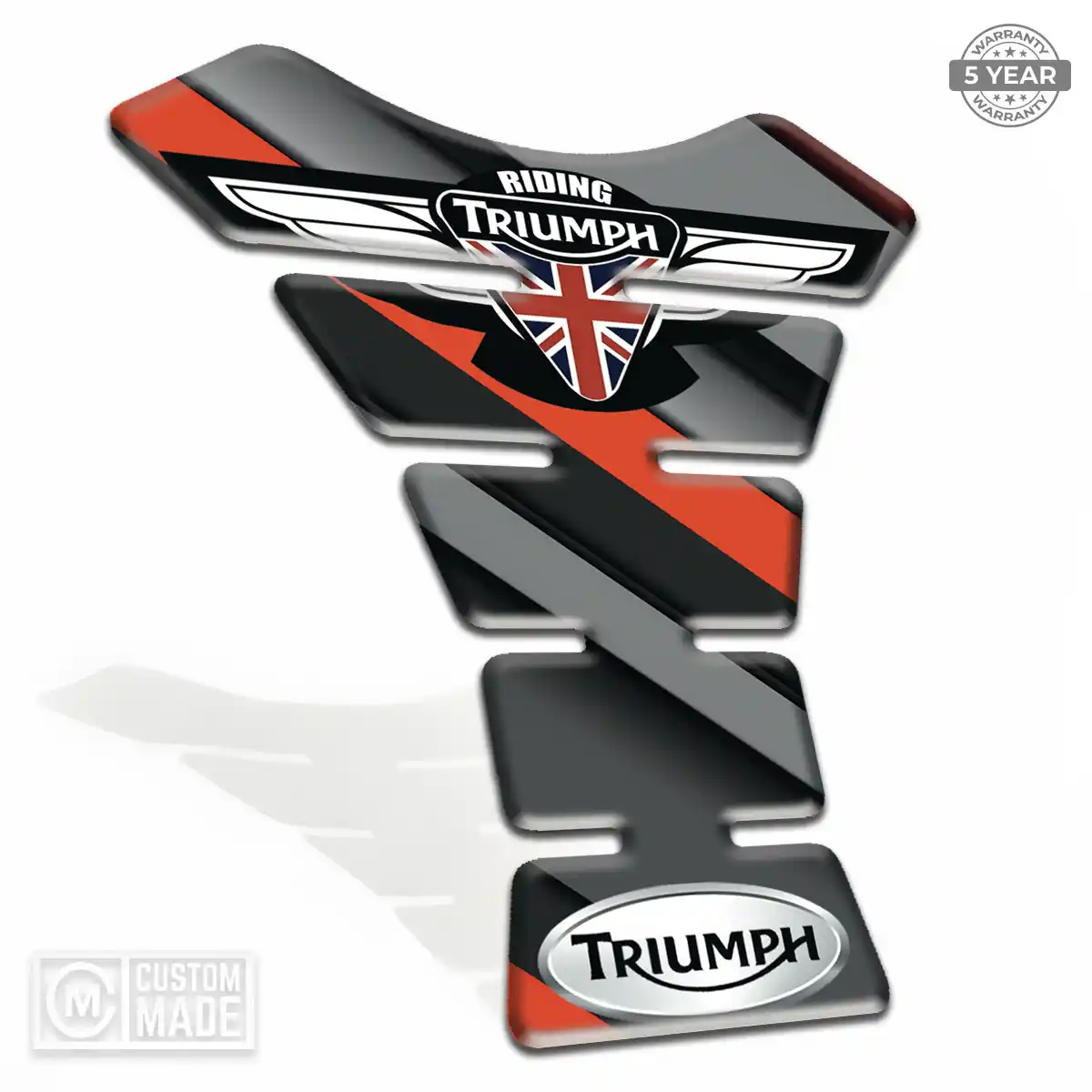 Triumph Tank Pads Protector Motorcycle Signature Grade