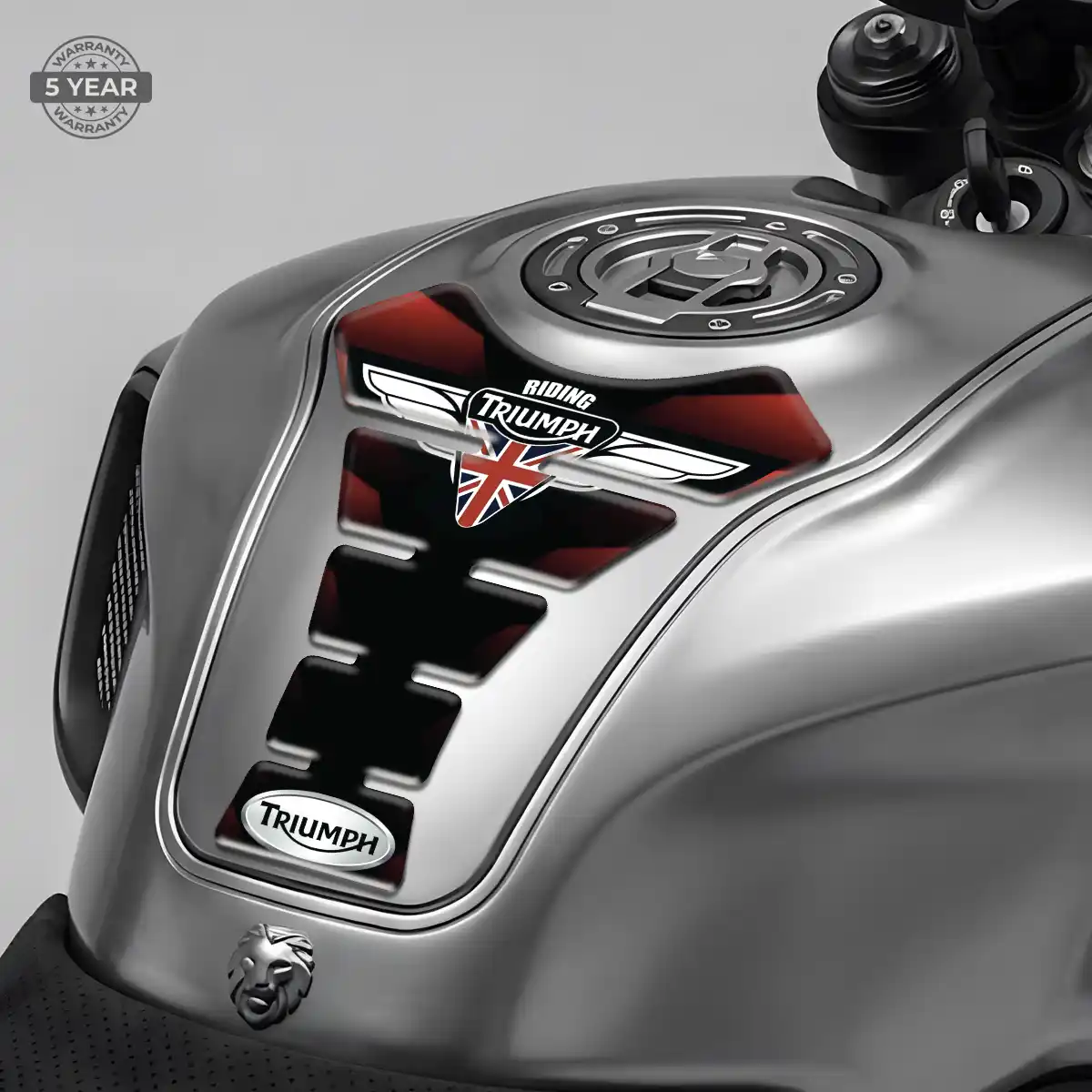 Triumph Tank Pads Refined Design
