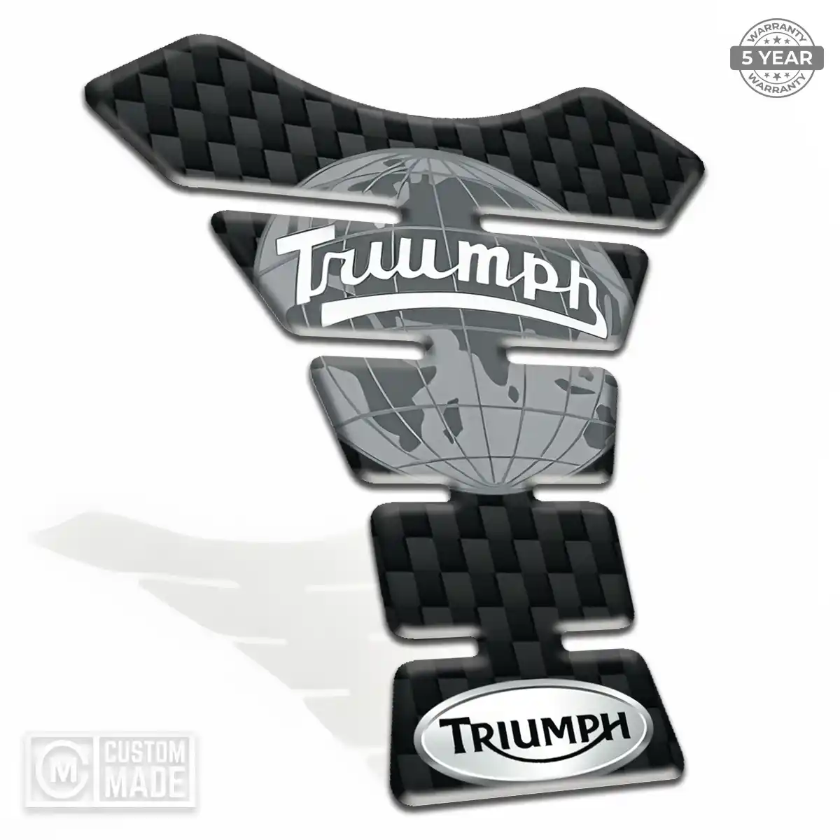 Triumph Tank Pads Sleek Style