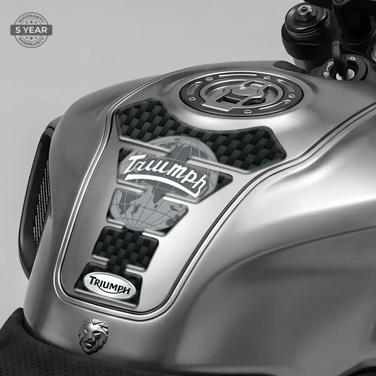 Triumph Tank Pads Sleek Style