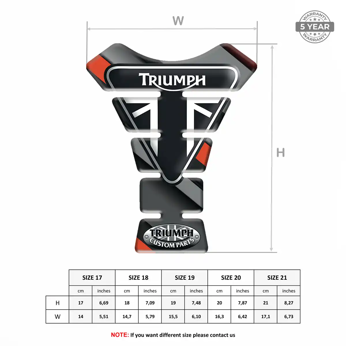 Triumph Tank Protector Fuse Elite Edition
