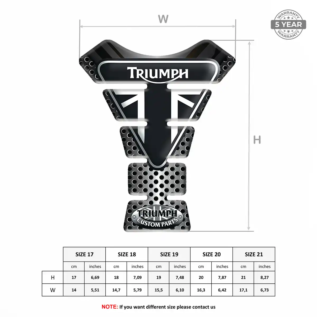 Triumph Tank Protector Fuse Exclusive Series