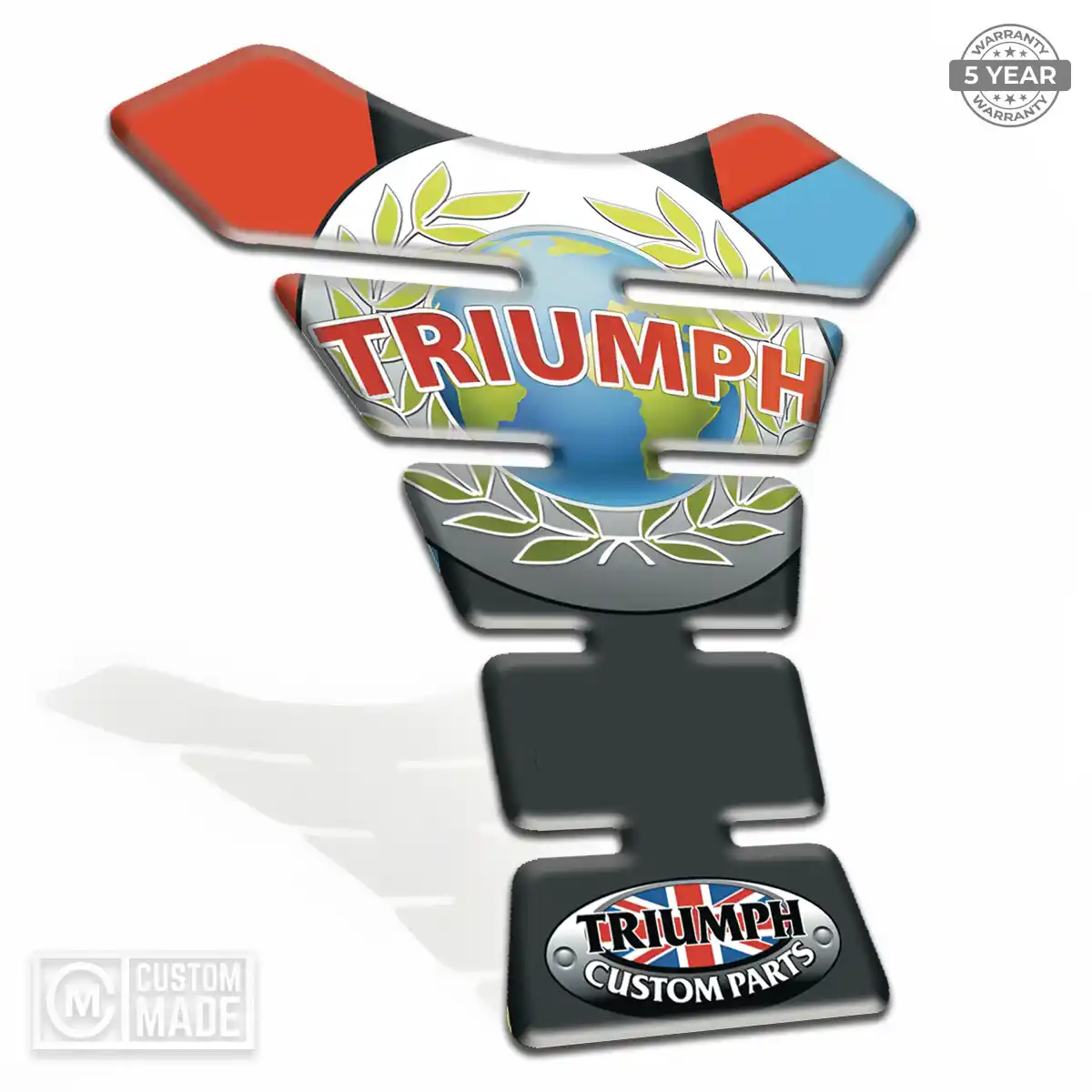 Triumph Tank Protector Fuse Motorcycle Elite Finish