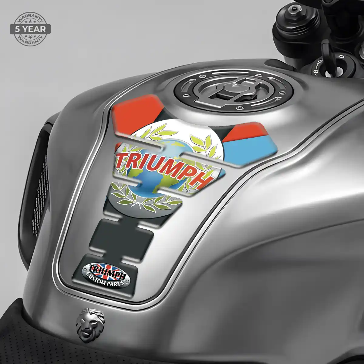 Triumph Tank Protector Fuse Motorcycle Elite Finish