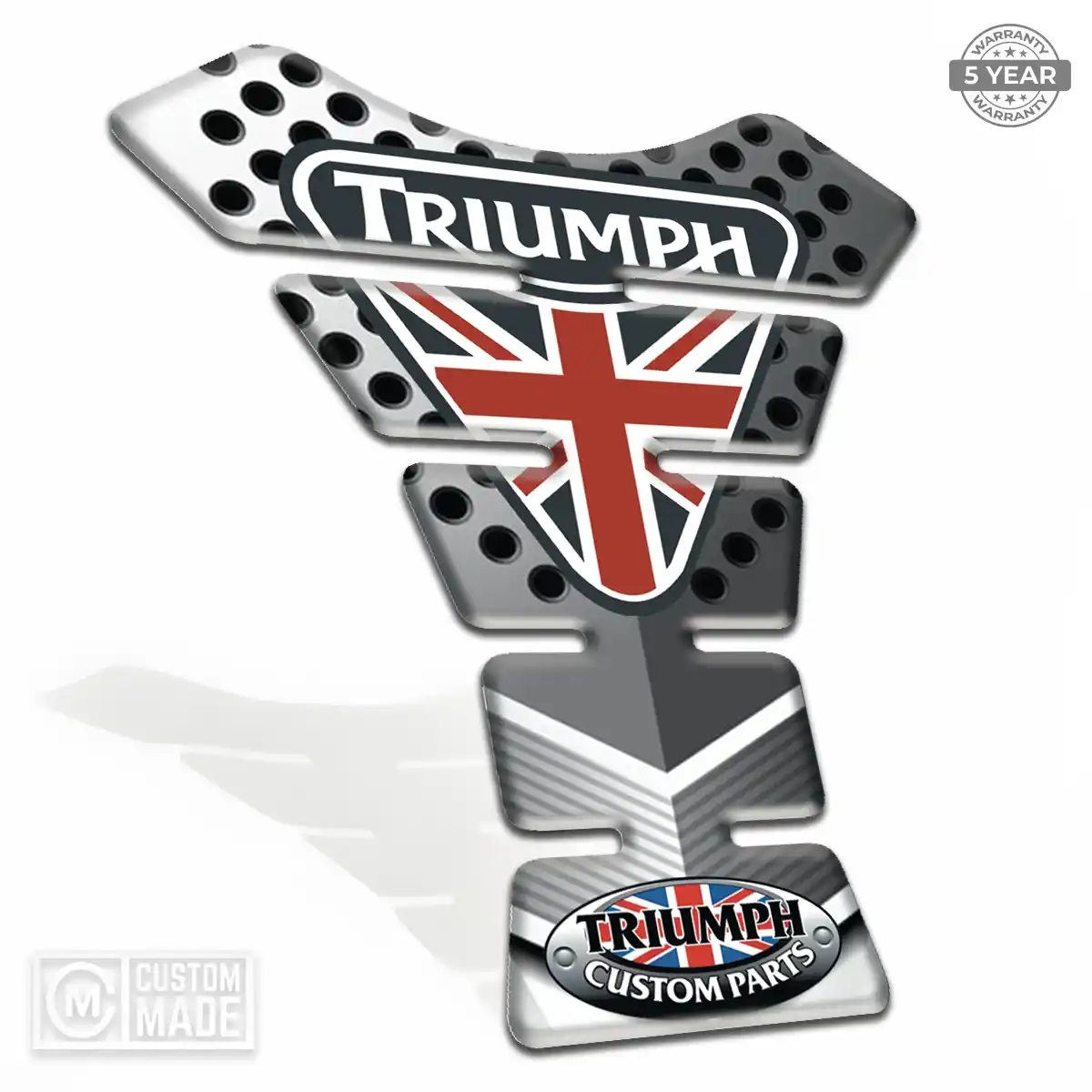 Triumph Tank Protector Fuse Motorcycle Sleek Style