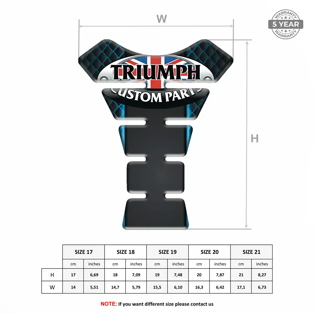 Triumph Tank Protector Fuse Prestige Line