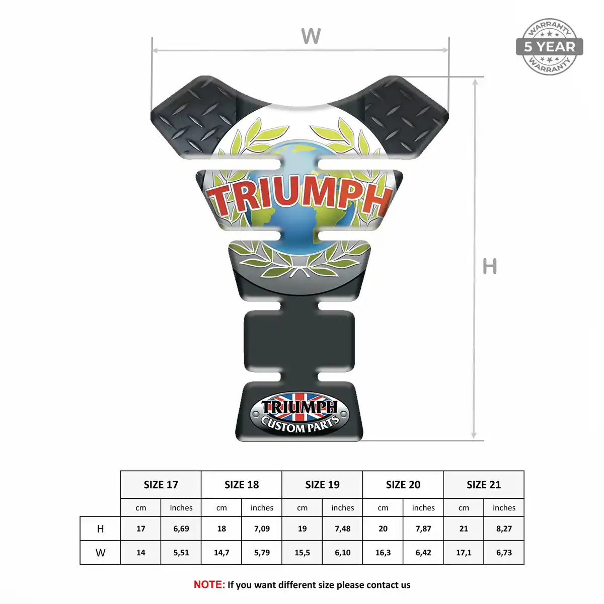 Triumph Tank Protector Fuse Superior Craft
