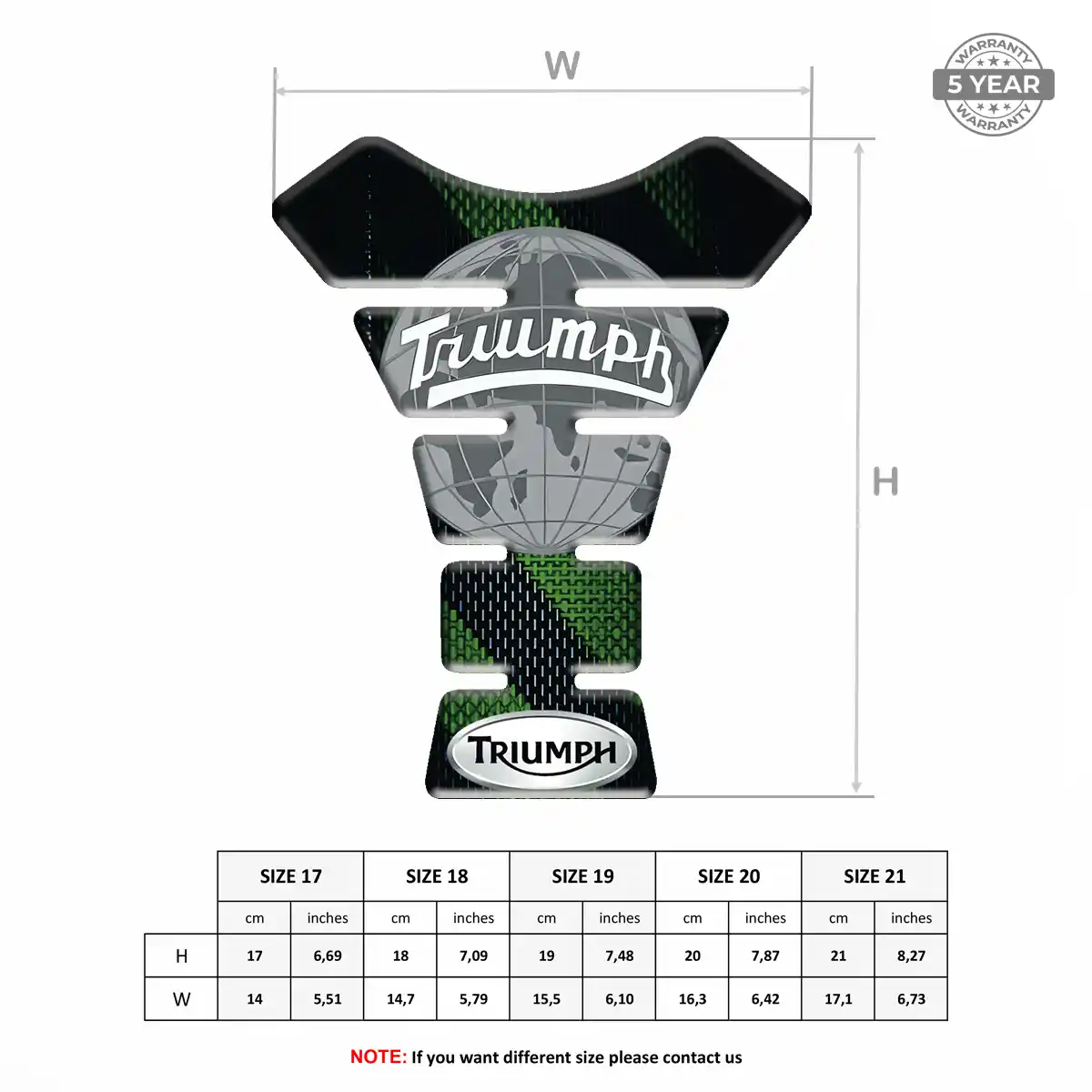Triumph Tank Protector Guard Elite Edition