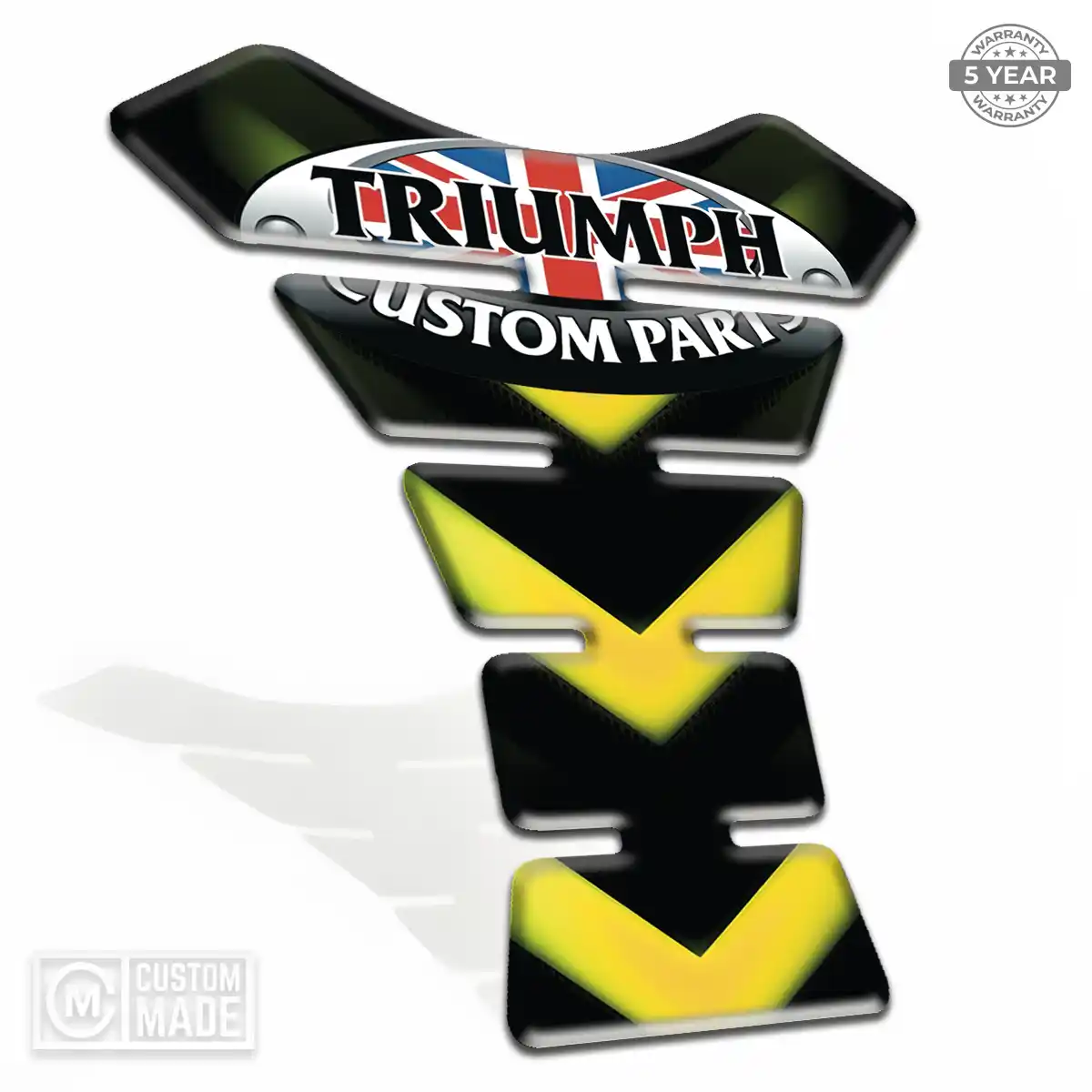 Triumph Tank Protector Guard Motorbike Refined Design