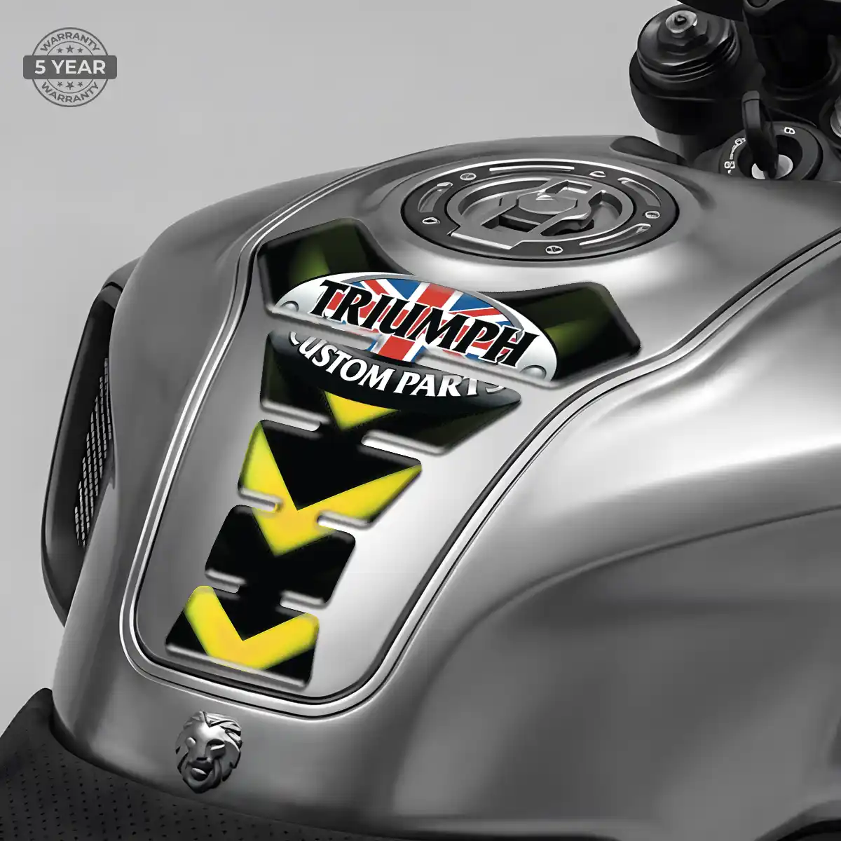 Triumph Tank Protector Guard Motorbike Refined Design