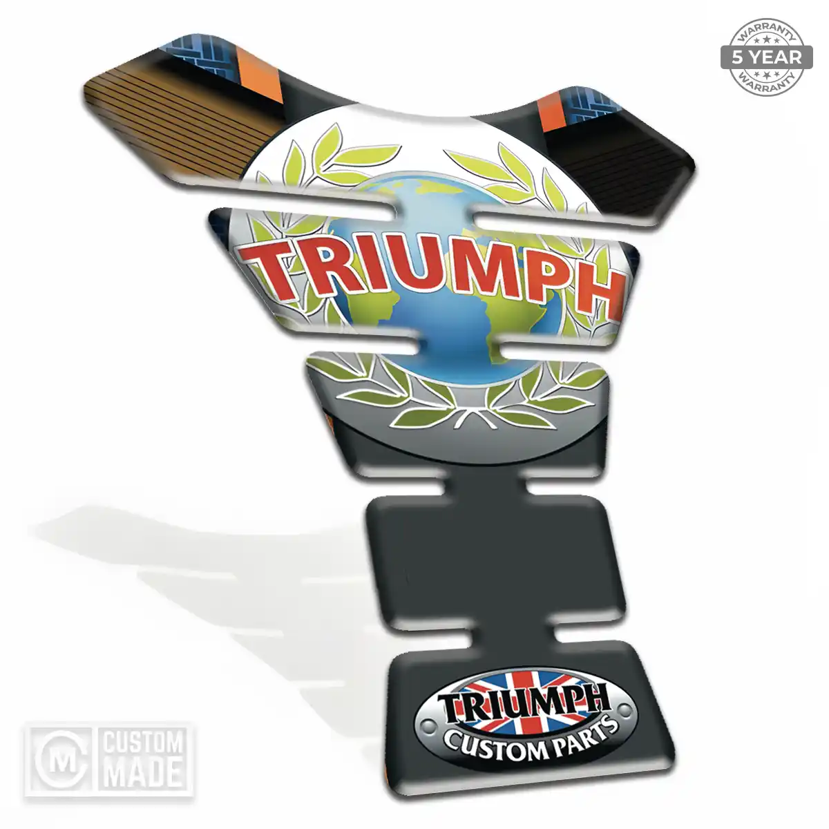 Triumph Tank Protector Guard Motorbike Sleek Style
