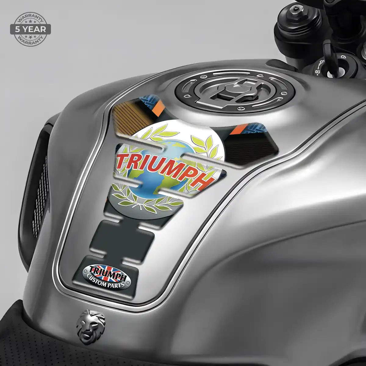 Triumph Tank Protector Guard Motorbike Sleek Style
