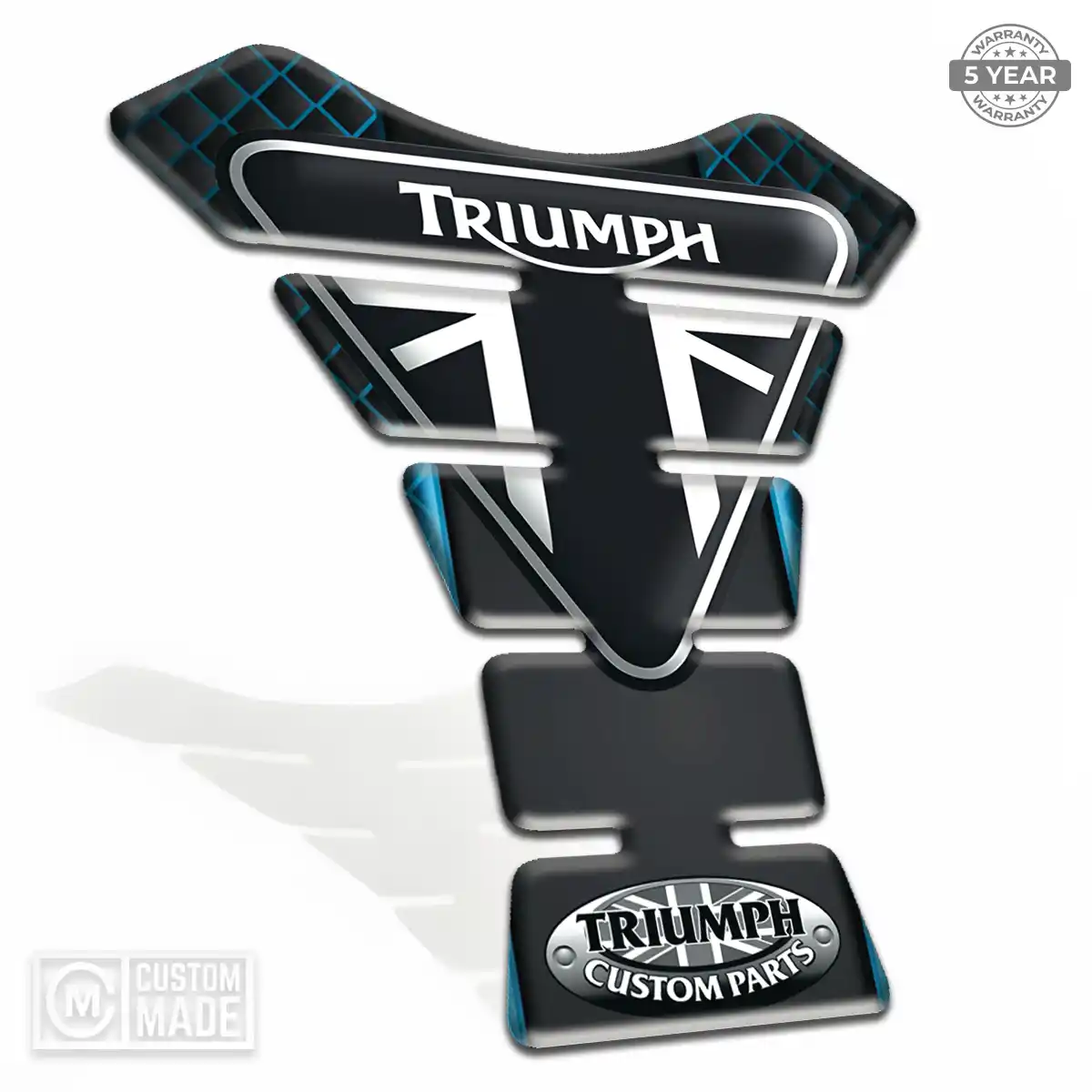 Triumph Tank Protector Guard Motorcycle Refined Design