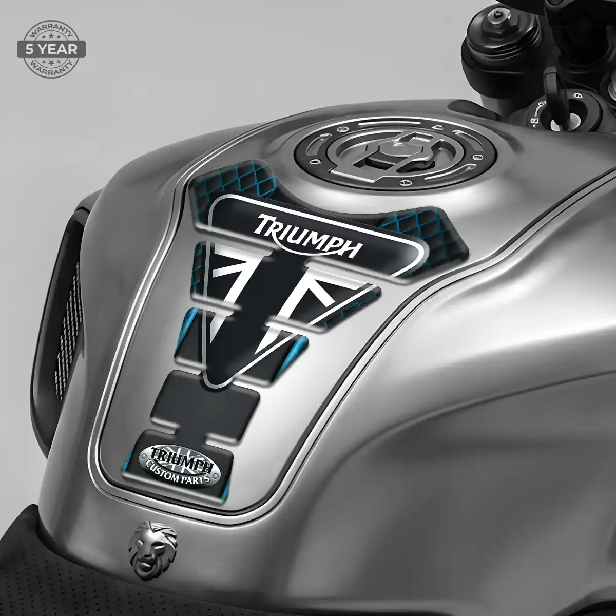 Triumph Tank Protector Guard Motorcycle Refined Design