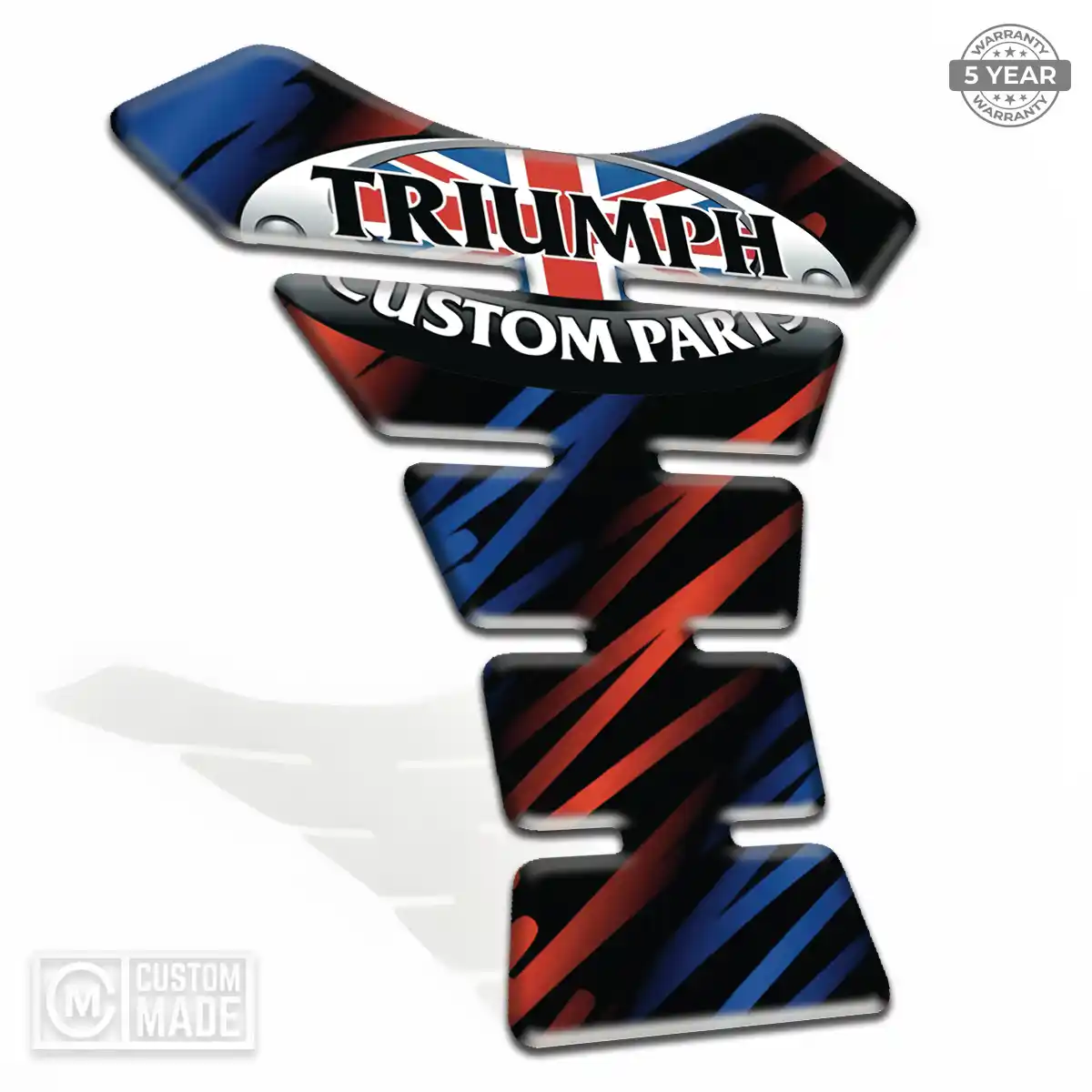 Triumph Tank Protector Guard Motorcycle Sleek Style