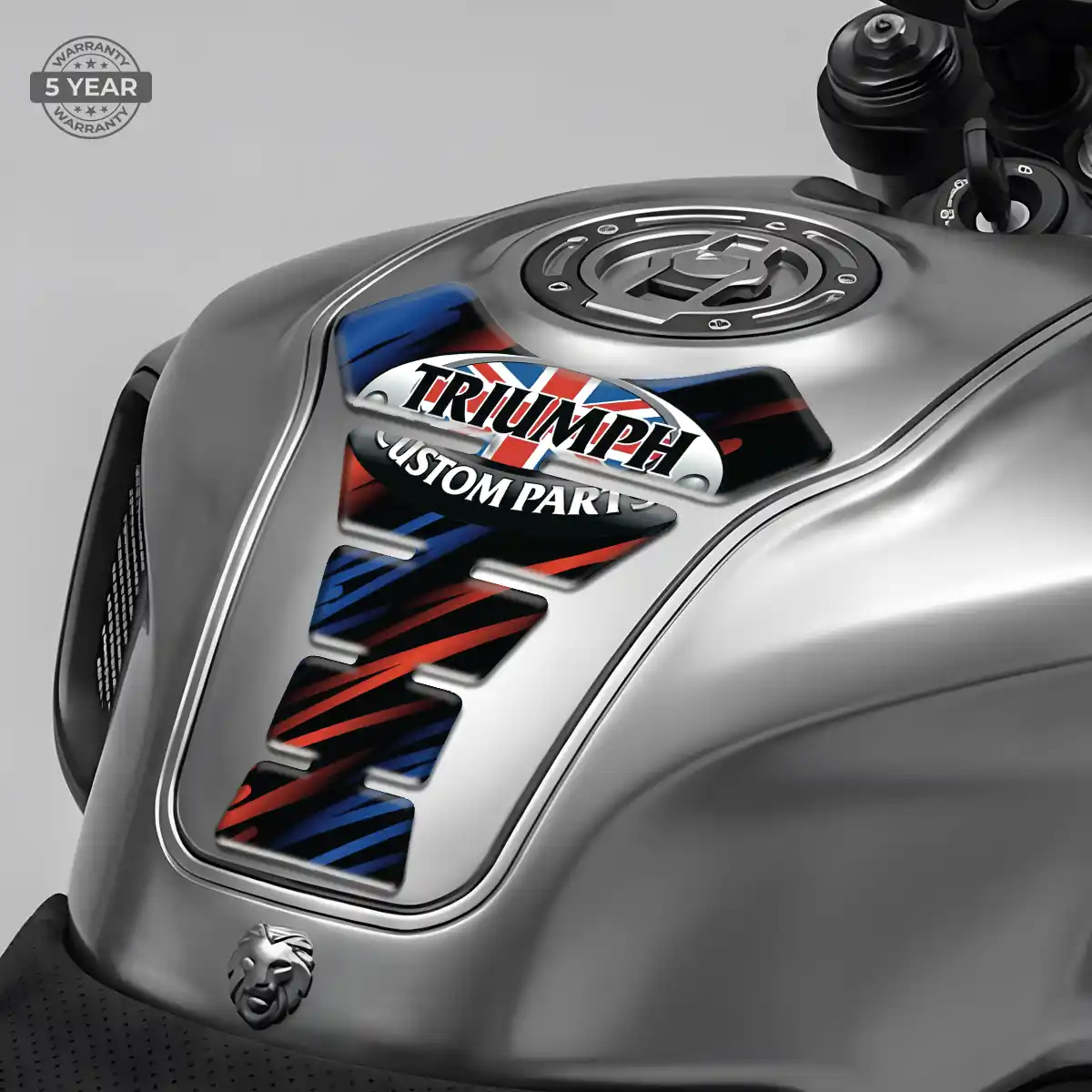Triumph Tank Protector Guard Motorcycle Sleek Style