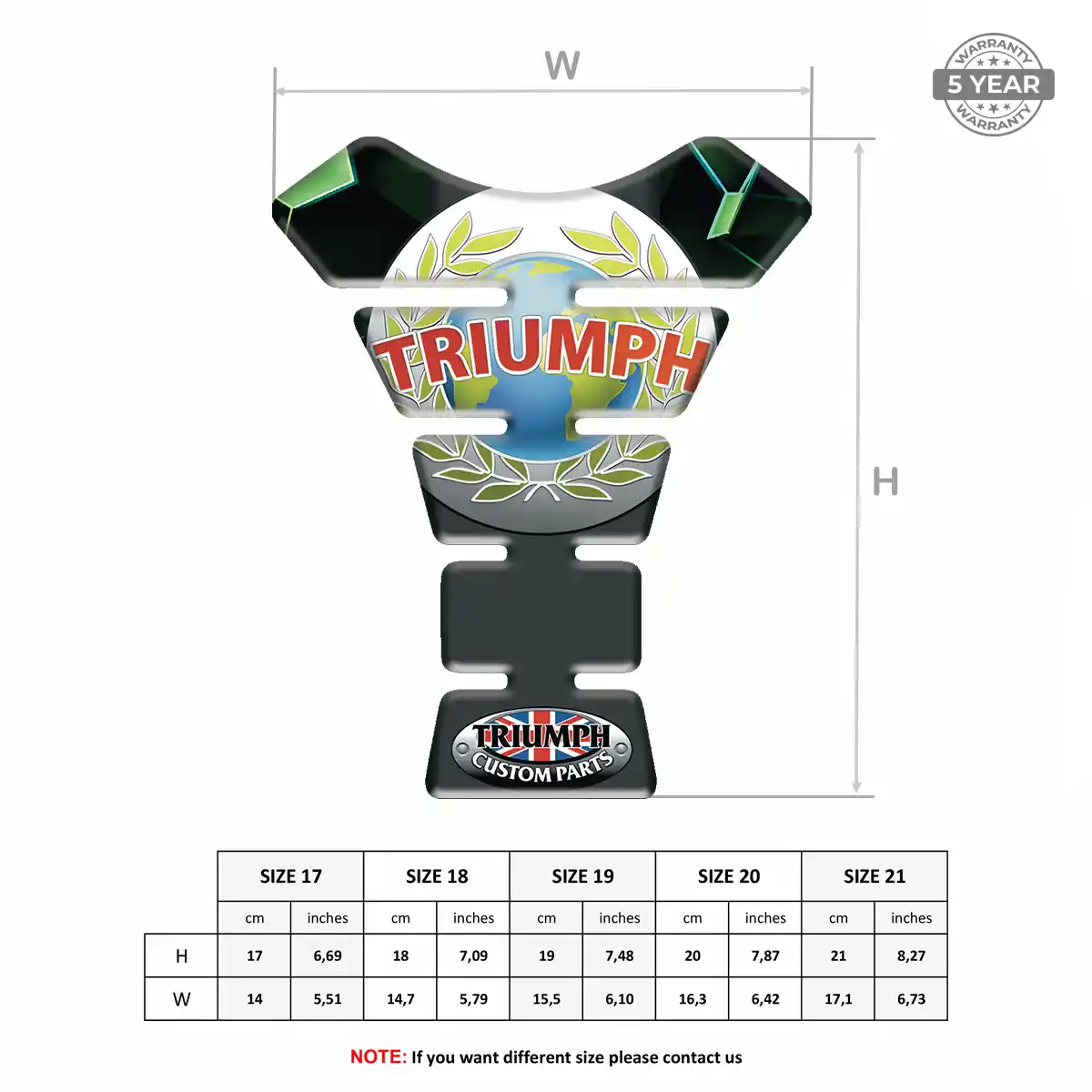 Triumph Tank Protector Guard Signature Grade