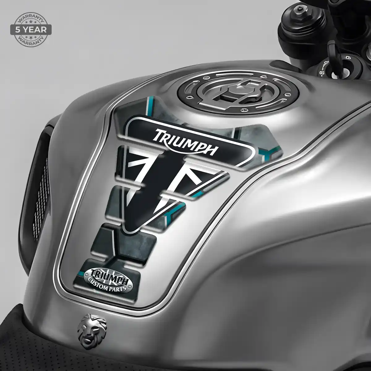 Triumph Tank Protector Guards Elite Finish