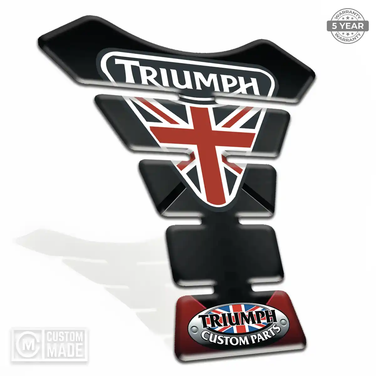 Triumph Tank Protector Guards Motorbike Sleek Style