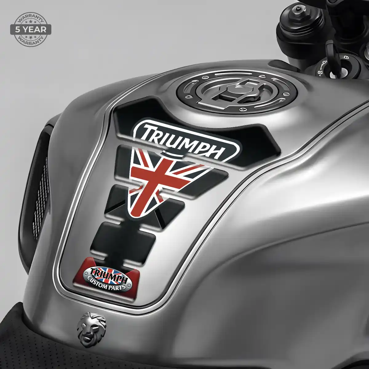 Triumph Tank Protector Guards Motorbike Sleek Style