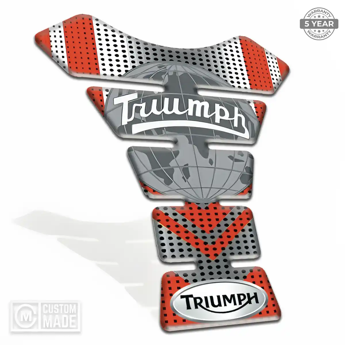 Triumph Tank Protector Guards Motorcycle Elite Finish