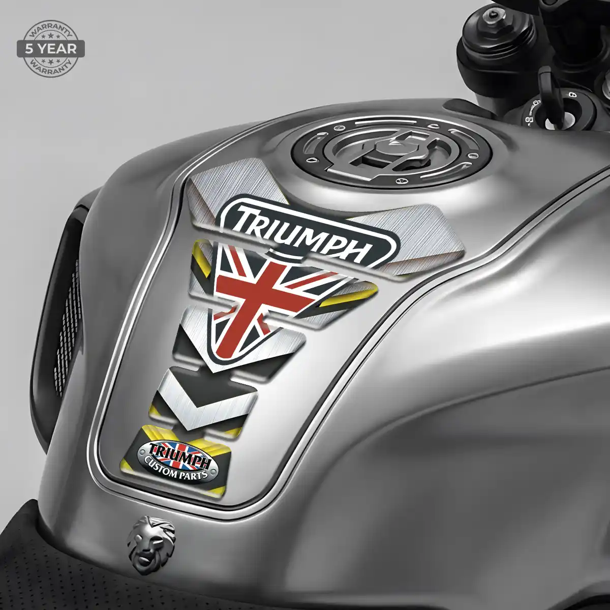 Triumph Tank Protector Motorbike Sleek Style