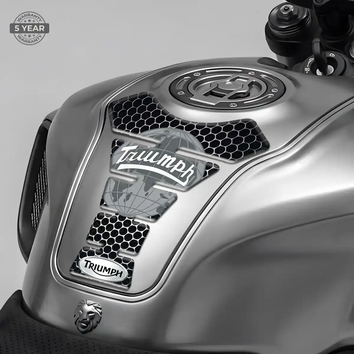Triumph Tank Protector Motorcycle Refined Design