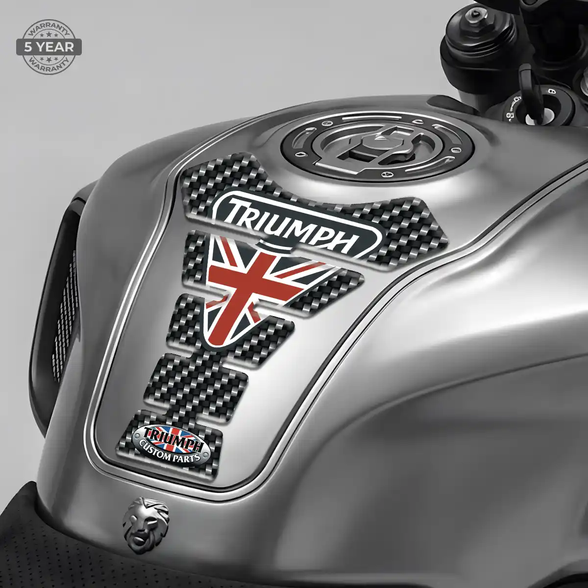 Triumph Tank Protector Pad Motorbike Elite Finish